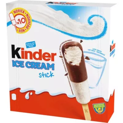 Glace chocolat au lait stick x10 270g - KINDER
