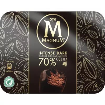 Bâtonnets intense dark x4 - MAGNUM