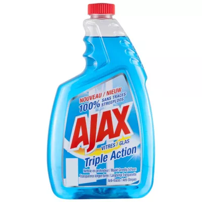 Recharge nettoyant vitres triple action 750ml - AJAX