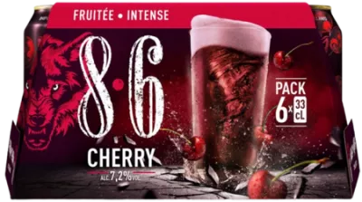 6x33cl 8 6 Cherry 7 2 Gói - 8.6