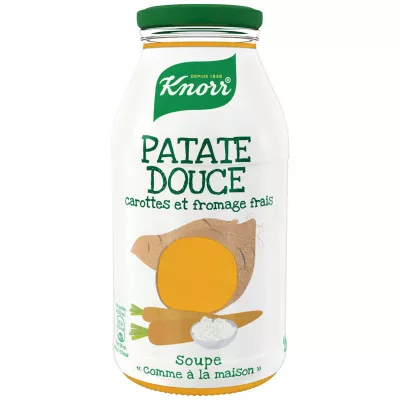 Süßkartoffel-Frischkäse-Suppe, 45 cl - KNORR
