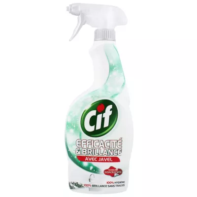 Cleaner with bleach effectiveness and shine 750ml - CIF