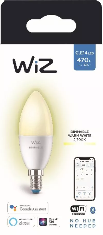 Led Wiz Flam E14 Dim 4 6w 1pf