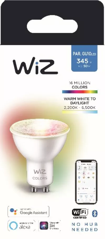Led Wiz Gu10 Couleur 4 8w