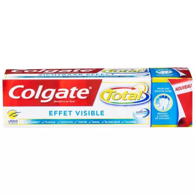 Dentifrice Total effet visible 75ml - COLGATE