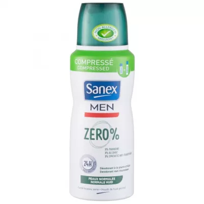 Sanex Deo Spr Zero Peaux Norm.