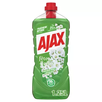 Nettoyant Ménager Fête des Fleurs Muguet 1,25L - AJAX