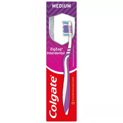 Brosse à Dents Zig Zag Médium - COLGATE