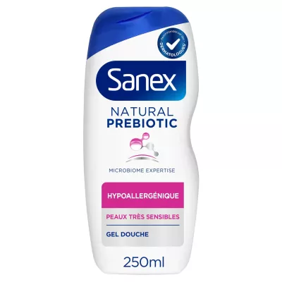 天然益生元沐浴露非常敏感皮肤低过敏 250ml - SANEX