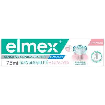 Sensitive Clinical Expert Whiteness Zahnpasta 75 ml – Elmex
