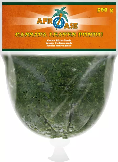 Maniokblätter (gelegt) 15 X 500 Gr - Afroase