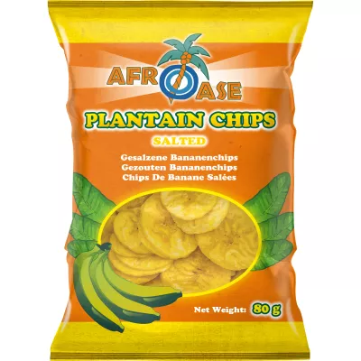 Chips De Plantain Salees - AFROASE