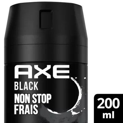 Déodorant Homme Anti-Transpirant Black 200ml - AXE