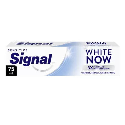 White Now Whiteness Sensitive Zahnpasta 75 ml – Signal