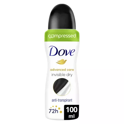 Invisible Dry Advanced Care 止汗女士除臭剂 100ml - Dove