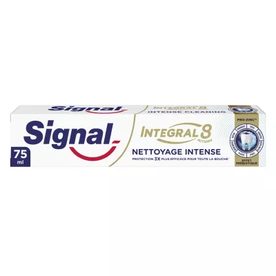 Зубная паста Integral 8 Intense Cleaning с пребиотическим эффектом 75 мл - Signal
