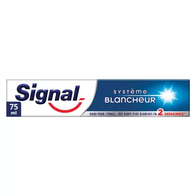 Pasta de dente com sistema branqueador original 75ml - Signal