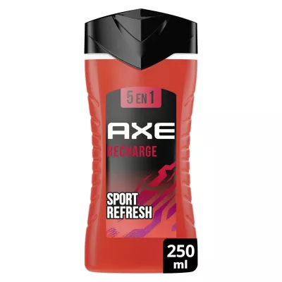 Douchegel voor heren 5 in 1 Refresh 200 ml - AXE