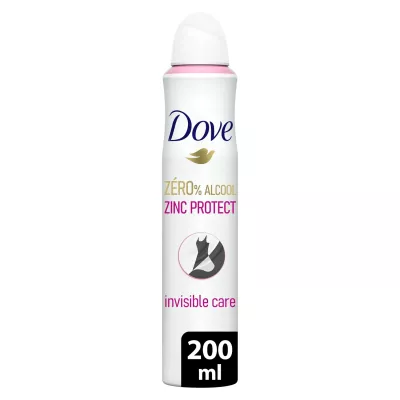 Dove Zero Invisible 200ml