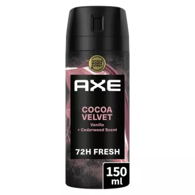 Déodorant spray Homme 72h Cocoa Velvet 150ml - AXE