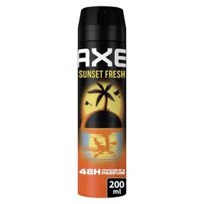 Déodorant spray Homme Fraîcheur 48h Sunset Fresh 200ml - AXE