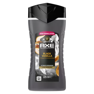 Gel Douche Homme Premium Black Vanilla 225ml - AXE