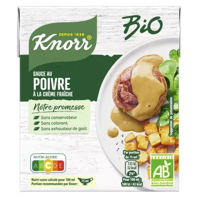 Knorr Sce Poivre Bio 300 Ml