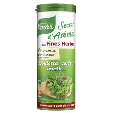 Assaisonnement en poudre Secret d'arômes aux fines herbes, 60g -  KNORR