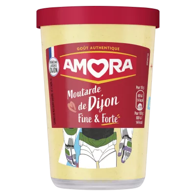 Moutarde Forte, 185g - AMORA