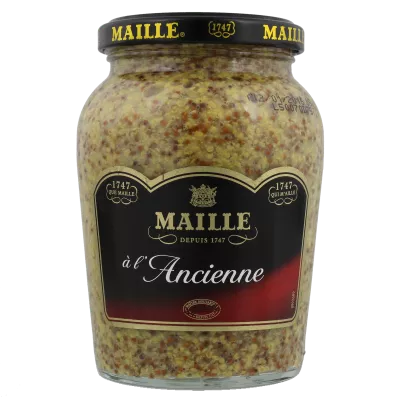 Moutarde à l'Ancienne, 360g  -  MAILLE