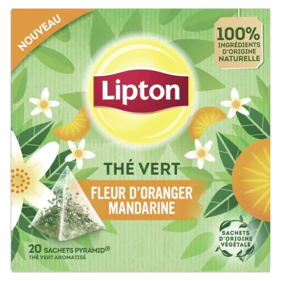 شاي أخضر بالبرتقال واليوسفي، 20 كيس، 30 جرام - LIPTON