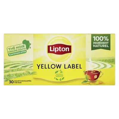 Thé Yellow Label 30s Kenya 60g - LIPTON