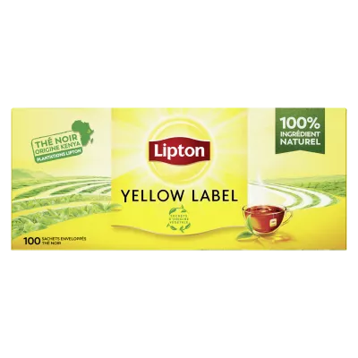 Black Tea Origin Kenya Yellow Label, 100s, 200g - LIPTON