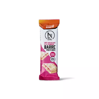 Barre Protéiné Goût Cheesecake Framboise Basic Fit 55g -  NXT LEVEL