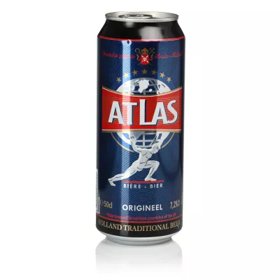 Bière Blonde,7,2°,12x50cl - ATLAS