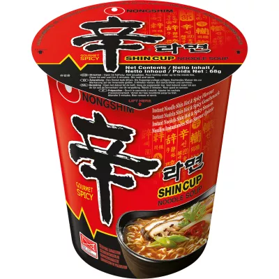 Soupe Nouilles Shin Ramyun (pot)  68 G - Nongshim