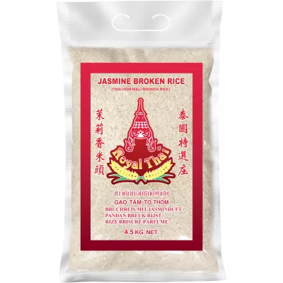 Arroz De Jasmim Quebrado 4 X 4,5 Kg - ROYAL THAI RICE