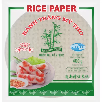 Feuille De Riz 22 cm (nem) R 36 X 400 Gr - Bamboo Tree