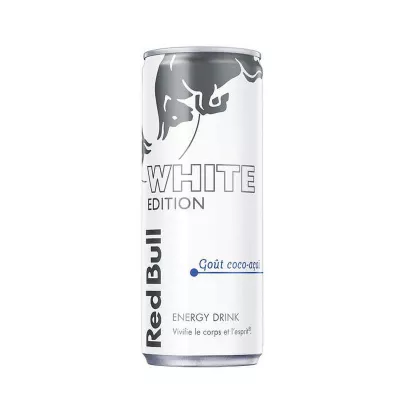 ريد بول نكهة جوز الهند الإصدار الأبيض 250 مل - RED BULL