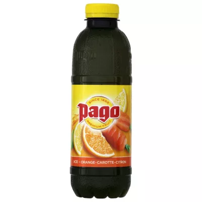 Juisi ya machungwa, karoti, limau 75cl - PAGO