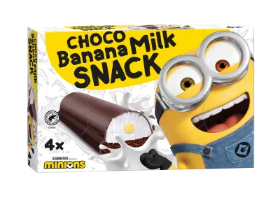 Minions Choco Banaan 4x27g
