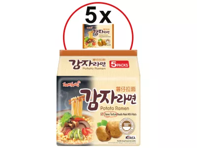 Ramen Instantáneo De Patata 8x5x120g - Samyang