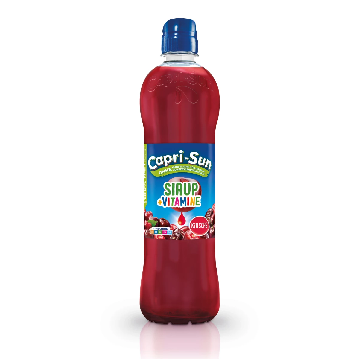 Pet 600ml Capsun Sirop Cerise