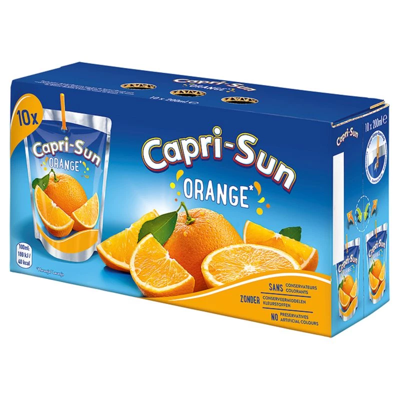 10x20cl Capri Sun Oranje