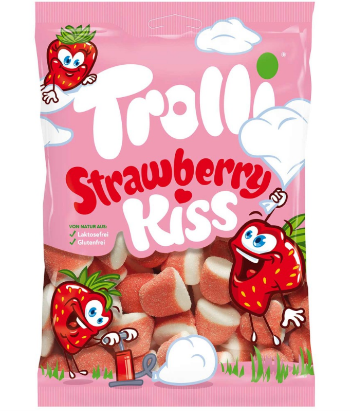 Sachet 200g Kiss  Trolli