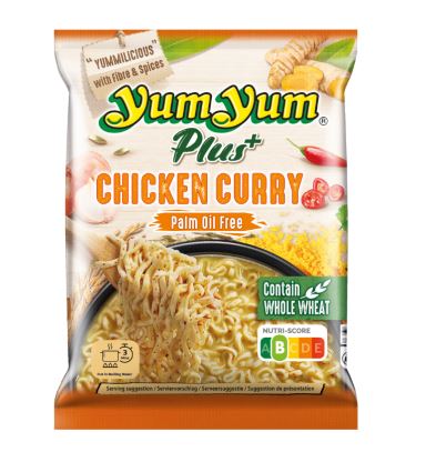 Куриный суп с лапшой и карри 77г - YUM YUM