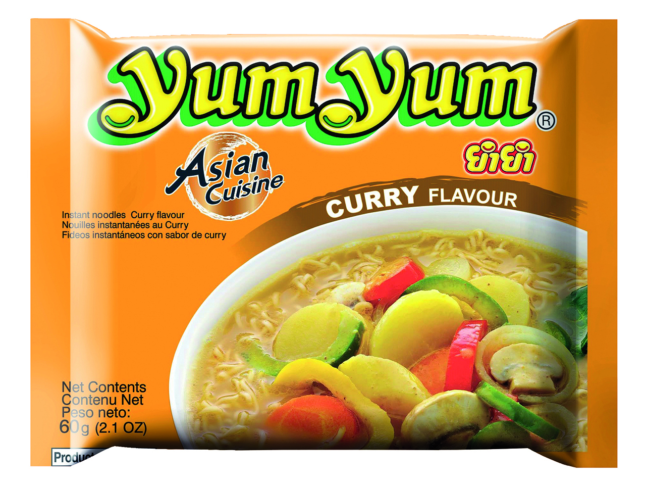 カレーヌードルスープ 60g - YUM YUM