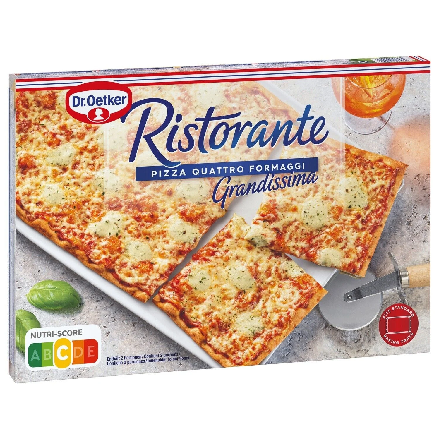 560g Pizza Grandis Rist 4 From