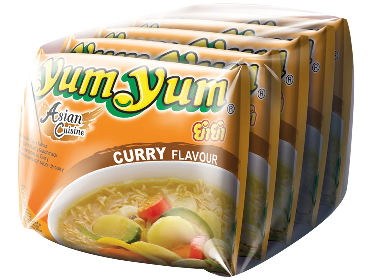 Суп с лапшой и карри 5х60г - YUM YUM