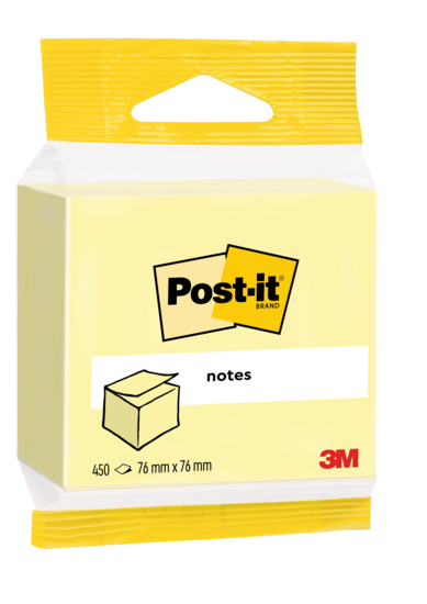 Cube Post-it Eco Jaune